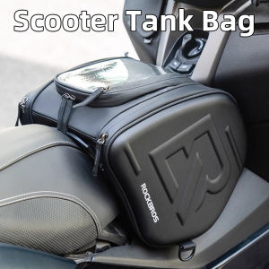 RockBros | Scooter Fuel Tank Bag EVA Hard Shell Motorcycle Tunnel Pedal Bag Saddle Bag for Yamaha XMAX 125 250 300 400 NMAX 125 155 160