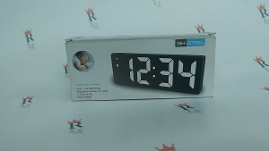 Jam Meja Digital Led Weker Table Tidur Digital Alarm Clock GH-0712L 3D Modern Snooze Mode Kecerahan