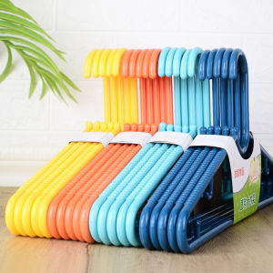 Large Size Thickened Plastic Clothes Hanger No Trace Design for Home Dormitory Anti-Slip Student Adult Nordic Style Clothes Hanger