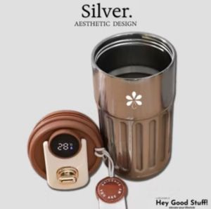 Le Ding Ding - Gelas Kopi Botol Minum Aesthetic Tumbler Termos Kopi Mini Tahan Panas 12 Jam