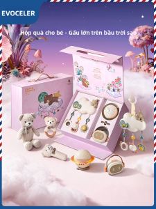 evoceler | Newborn Soothing Rattle Gift Box
