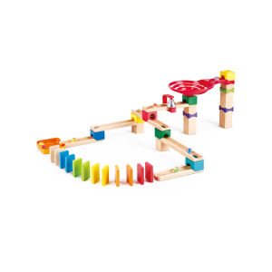 Hape | Spiral Racing Track Marble Game for 3-6 Year Olds