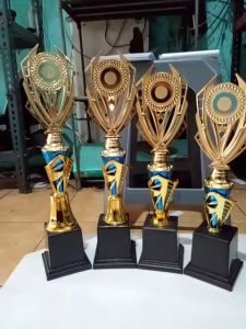 Piala Lomba Juara 1 2 3 4 (N0.22 BODY BIRU RASER) "costum" FREE STICKER (BOLEH satuan)TERMASUK SETICKER DAN FREE DESIGN