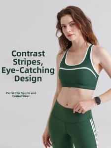 SALTUM | Shockproof High Support Sports Bra Padded Breathable