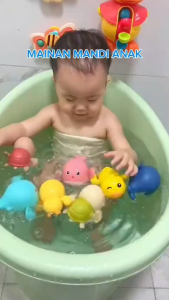 Mainan Air Binatang Untuk Bayi: Mainan Edukatif Anak