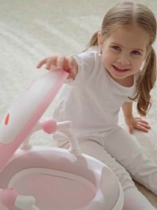 🔥 ชักโครกเด็ก ร้อน กระโถนเด็กฝึก กระโถนเด็ก โถฉี่เด็ก พาณิชย์ สีฟ้า 120cm เป็นขับถ่ายสะอาด ทำความสะอาดง่าย