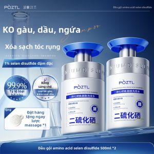 Pozitilan | Dầu Gội Kiểm Soát Da Đầu Dầu Chống Ngứa Trị Vảy Nến Tăng Khối Lượng