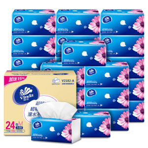 Vinda Ultra-Robust Hand-Towel 3 Layers 150 Sheets M Size Large Home Affordable Pack Facial Towel Napkin Hand-Towel