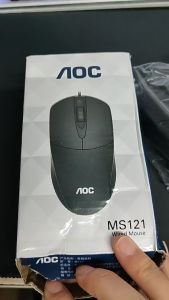 Chuột Máy Tính Có Dây Chính Hãng AOC MS121 / 1200 DPI Chuột Máy Tính AOC Văn Phòng Cao CấpSiêu Bền Bảo Hành 12 Tháng