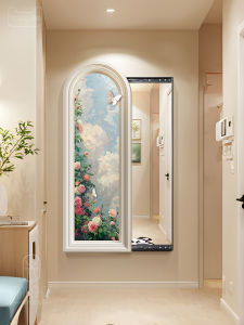 CTYLIGHTZ | Decorative Hallway Full-length Mirror Hidden Sliding