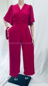 A&B Jumpsuit Crinkle 7852-85 Import Premium Realpic Bonus Bandana