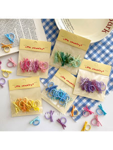 Adorable Baby Hair Ties Childrens Small Elastic Bands Non-Damaging Cute Girls Hair Accessories Sweet Style Magic Baby