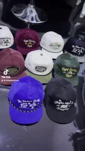 Topi Rope Hat Corduroy Cream Army Thisplan