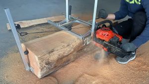 เครื่องผ่าไม้แนวนอน เลื่อยลูกโซ่แบบพกพา เครื่องช่วยผ่าไม้ แท่นผ่าไม้เลื่อยยนต์ เลื่อยไม้แนวนอน แท่นเลื่อย ตัดไม้แผ่น แผ่นไม้ Chainsaw Mill 14in-24in /14in-36in แท่นเลื่อยไม้ แท่นเลื่อยโซ่ - Lazada