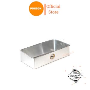 Pondox Loyang Brownies Bronis Bakar Kukus Premium 22.3 x 12.5 x 5.6 Cm LPP3