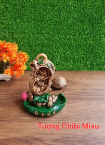 (Ko kèm nhang) Lư hương khói ngược hình Hạt Đậu lư xông trầm khói ngược thác khói xông trầm