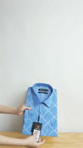 Áo sơ mi Khatoco tay ngắn