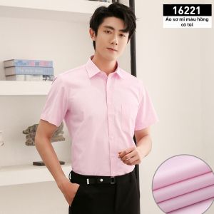 Boman | Áo Sơ Mi Nam Cổ Ngắn Phong Cách Hàn Quốc Kích Cỡ Lớn Dành Cho Mùa Hè