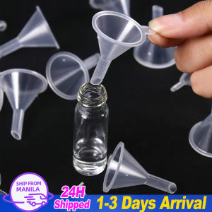 3/5cm Mini Plastic Small Funnel Small Mouth Liquid Oil Funnels for School Laboratory Supplies Perfume Liquid Sub-Packed Tool