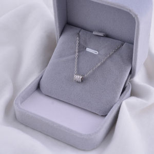 925 Sterling Silver Necklace & Women's Small Waist Lockbone Chain: A Unique Korean Design Gift