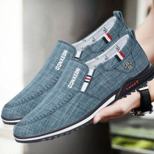 Comfortable Breathable Mens Canvas Shoes