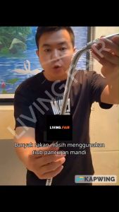 Living Fair Anti Burst Hand Bidet Stainless Steel High Pressure Hand Sprayer Bathroom Bidet Water Spray