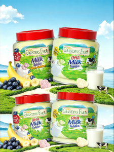 Grandpas Farm | High Calcium DHA Children Nutrition Milk Slices