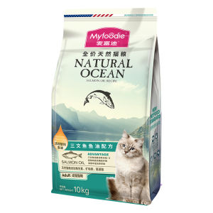 MYFOODIE | Affordable Krill Salmon Oil Cat Food 10kg