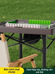 Portable Mini Folding Mahjong Set
