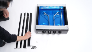 Gas Stove Heavy Duty Portable Gas Stove With Cover with Stand 4 Burner Stove Built Gas Heavy Duty Cooktop Stove