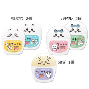 Bộ 3 Miếng Kẹo Mềm Hương Vải Tím Mới Kèm 1 Miếng Dán BANDAINAN Chiikawa Snacks Kẹo Mềm Hương Vải Tím Mới Kèm 1 Miếng Dán