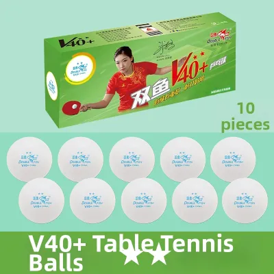 Double Fish | Durable Indoor Training and Competition Table Tennis Balls