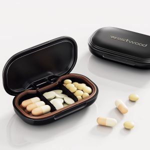 MMZECE | Portable Food-Grade Sealed Light-Blocking Pill Organizer