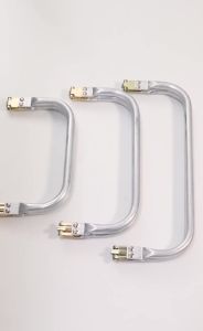1pc/lot Metal Tube Frame Silver Handbag Square Frame Handle Lock For Jewelry Making DIY Women HandBags Frame Accessories
