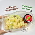 พร้อมส่ง จอลลี่แบร์เยลลี่กลิ่นมะม่วงน้ำปลาหวาน 140 กรัม. 
