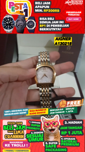 JAM TANGAN AIGNER ORIGINAL - JAM AIGNER A130218 Women LA - Silver - Stainless Steel - Jamdunia / Jam dunia JD18 # Jam Tangan Wanita Jam Tangan Cewek Jam Tangan Anti Air + JAM TANGAN AIGNER WANITA A130218 JAM AIGNER 130218 JAM AIGNER WANITA A130218 DEL01