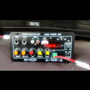 900W Amplifier Karaoke Power Stereo Audio Papan Board Micphone Bluetooth USB Radio TF DIY Subwoofer Bass Audio Karaoke FM Papan Untuk 8-12 Inci Speaker