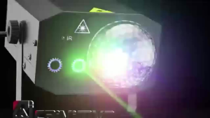 Disco ball light and laser light Bar light LED Party Light 72 Patterns Stage Effect Lamp Lampu Disco Ikut musik/bilik