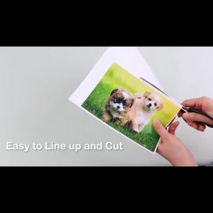 20/50 Sheets A4 Clear Glossy Cold Laminating Film Self-Adhesive Vinyl Sticker Waterproof Non-Printable Office&Home Use