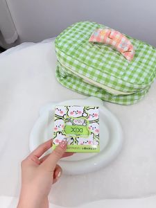 ขายส่ง พัฟฟองน้ำนุ่มนิ่ม หมีเขียว XIXI LITTLE RHOMBOID GIRL SKIN FRIENDLY POWDER PUFF No.GJ-121