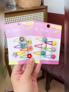 Kẹp Tóc Đậu Sweet Pea Màu Sắc Không Gây Hư Tổn