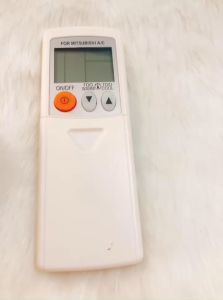 Remote Máy Lạnh Mitsubishi Electric Inverter KM09A - Điều Khiển Điều Hòa Mitsubishi tặng kèm pin