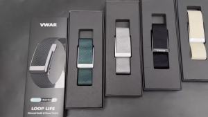 VWAR Loop Life Fitness Tracker ECG+PPG SpO2 Sport Smart Bracelet Heart Rate Blood Pressure Monitor Pedometer Smartwatch Band