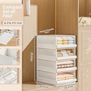 XINGYOU | Layered Drawer-Style Clothing Storage Box