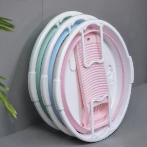 Folding Washboard Large Laundry Basin for Home and Infant Use