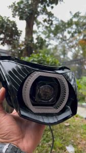 Lampu Depan Supra Fit New KTL Biled Matrix x1 RGB Ganti Warna Suka Suka