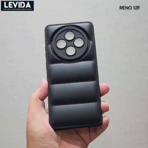 Oppo Reno 12F Case Pillow / Case Bantal Macaron Black Case Oppo Reno 12F