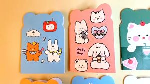 Cartoon Mini A6 Notebook Cute Design Small Notepad Children Student Gifts Creative School Supplies
