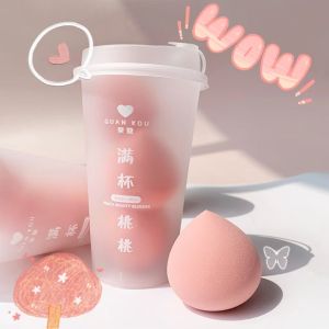 Cute Peach Beauty Blender Ultra Soft Butt Dry Wet Use Sponge Egg for Makeup Application Any Skin Type Skinned Lin Brand