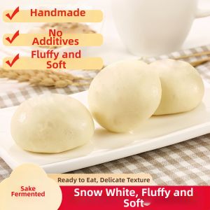 JINSIHOU | Ready-to-Heat Mantou Whole Grain Handmade